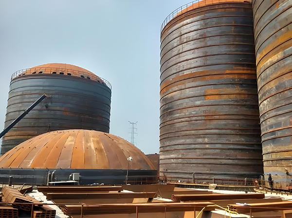 宁安焦粉钢板仓